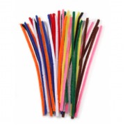 Chenille Pipe Cleaners - 8mm diameter - 50cm
